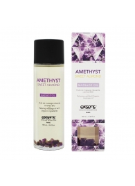 Органическое массажное масло AMETHYST SWEET ALMOND - 100 мл. - Exsens - купить с доставкой в Севастополе