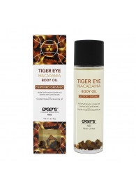 Органическое массажное масло TIGER EYE MACADAMIA - 100 мл. - Exsens - купить с доставкой в Севастополе