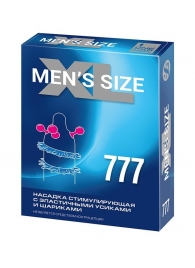 Стимулирующая насадка на пенис MEN SIZE 777 - Sitabella - в Севастополе купить с доставкой