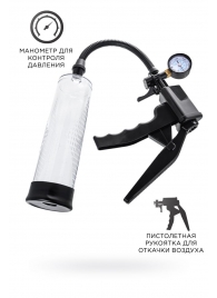 Прозрачная механическая помпа для пениса Viggo - Sexus - в Севастополе купить с доставкой