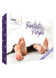 Эротический набор FANTASTIC PURPLE SEX TOY KIT - Toy Joy - купить с доставкой в Севастополе