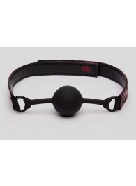 Кляп-шар на двусторонних ремешках Reversible Silicone Ball Gag - Fifty Shades of Grey - купить с доставкой в Севастополе