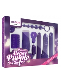Эротический набор Toy Joy Mega Purple - Toy Joy - купить с доставкой в Севастополе