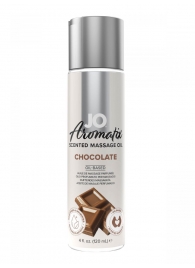 Массажное масло JO Aromatix Massage Oil Chocolate с ароматом шоколада - 120 мл. - System JO - купить с доставкой в Севастополе