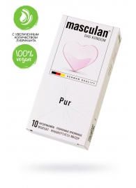 Супертонкие презервативы Masculan Pur - 10 шт. - Masculan - купить с доставкой в Севастополе