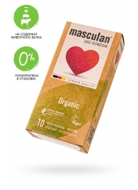 Экологически чистые презервативы Masculan Organic - 10 шт. - Masculan - купить с доставкой в Севастополе