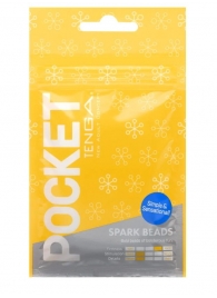 Карманный мастурбатор Spark Beads - Tenga - в Севастополе купить с доставкой