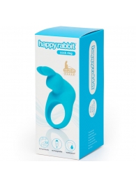 Голубое эрекционное виброкольцо Happy Rabbit Rechargeable Rabbit Cock Ring - Happy Rabbit - в Севастополе купить с доставкой