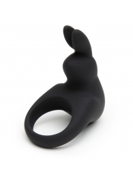 Черное эрекционное виброкольцо Happy Rabbit Rechargeable Rabbit Cock Ring - Happy Rabbit - в Севастополе купить с доставкой