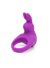 Фиолетовое эрекционное виброкольцо Happy Rabbit Rechargeable Rabbit Cock Ring - Happy Rabbit - в Севастополе купить с доставкой