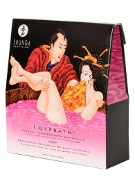 Соль для ванны Lovebath Dragon Fruit, превращающая воду в гель - 650 гр. - Shunga - купить с доставкой в Севастополе