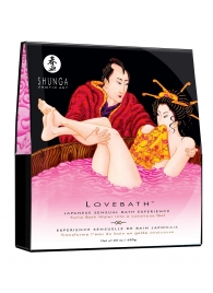 Соль для ванны Lovebath Dragon Fruit, превращающая воду в гель - 650 гр. - Shunga - купить с доставкой в Севастополе