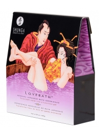 Соль для ванны Lovebath Sensual lotus, превращающая воду в гель - 650 гр. - Shunga - купить с доставкой в Севастополе