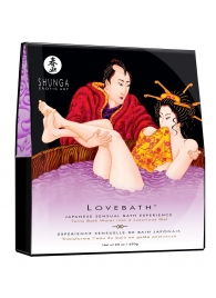 Соль для ванны Lovebath Sensual lotus, превращающая воду в гель - 650 гр. - Shunga - купить с доставкой в Севастополе