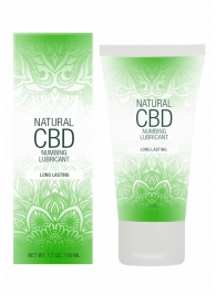 Лубрикант с пролонгирующим эффектом Natural CBD Numbing Lubricant - 50 мл. - Shots Media BV - купить с доставкой в Севастополе