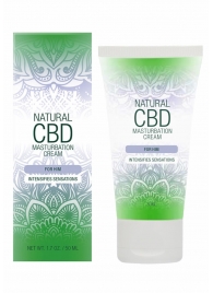 Крем для мастурбации для мужчин Natural CBD Masturbation Cream For Him - 50 мл. - Shots Media BV - купить с доставкой в Севастополе