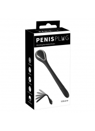 Черный гибкий уретральный стимулятор с вибрацией Vibrating Bendable Dilator - 13,5 см. - Orion - купить с доставкой в Севастополе