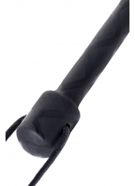 Чёрный стек с фигуркой леопарда на наконечнике - 21 см. - ToyFa - купить с доставкой в Севастополе