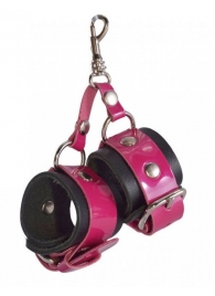 Розово-черный брелок  Наручники - Sitabella - купить с доставкой в Севастополе