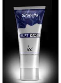 Силиконовая гель-смазка FLIRT MAGIC Ice с лёгким пролонгирующим эффектом - 75 мл. - Sitabella - купить с доставкой в Севастополе