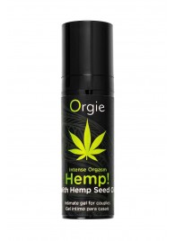 Возбуждающий интимный гель для пар ORGIE Hemp Intense Orgasm - 15 мл. - ORGIE - купить с доставкой в Севастополе