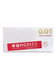 Ультратонкие презервативы Sagami Original 0.01 - 20 шт. - Sagami - купить с доставкой в Севастополе