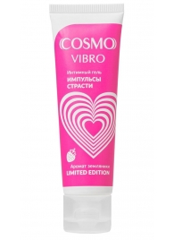 Возбуждающий гель на водно-силиконовой основе Cosmo Vibro с ароматом земляники - 50 гр. - Биоритм - купить с доставкой в Севастополе