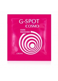 Стимулирующий интимный крем для женщин Cosmo G-spot - 2 гр. - Биоритм - купить с доставкой в Севастополе