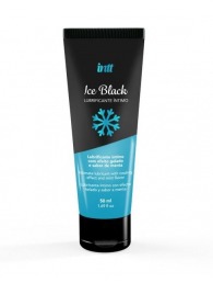 Лубрикант на водной основе Ice Black с ледяным эффектом - 50 мл. - INTT - купить с доставкой в Севастополе