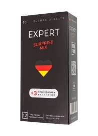 Презервативы EXPERT Surprise Mix - 12 шт.(+3 в подарок) - Expert - купить с доставкой в Севастополе