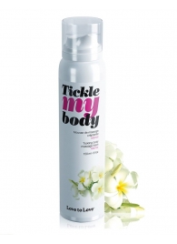 Массажная хрустящая пенка Tickle My Body Monoi с ароматом моной - 150 мл. - Love to Love - купить с доставкой в Севастополе