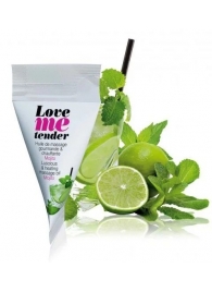 Съедобное согревающее массажное масло Love Me Tender Mojito с ароматом мохито - 10 мл. - Love to Love - купить с доставкой в Севастополе