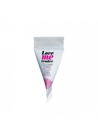 Съедобное согревающее массажное масло Love Me Tender Cotton Candy с ароматом сладкой ваты - 10 мл. - Love to Love - купить с доставкой в Севастополе