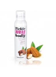 Массажная хрустящая пенка Tickle My Body Sweet Almonds с ароматом миндаля - 150 мл. - Love to Love - купить с доставкой в Севастополе