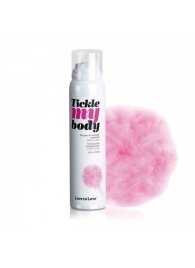 Массажная хрустящая пенка Tickle My Body Cotton Candy с ароматом сладкой ваты - 150 мл. - Love to Love - купить с доставкой в Севастополе