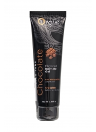 Интимный гель на водной основе Lube Tube Chocolate с шоколадным вкусом - 100 мл. - ORGIE - купить с доставкой в Севастополе