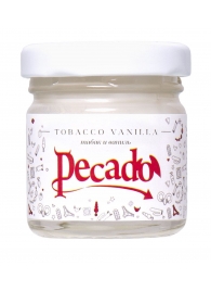 Массажная свеча Tobacco Vanilla - 35 мл. - Pecado - купить с доставкой в Севастополе