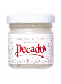 Массажная свеча Brandy   Pear - 35 мл. - Pecado - купить с доставкой в Севастополе