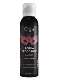 Хрустящая пенка для массажа Orgie Acqua Croccante Sakura с ароматом сакуры - 150 мл. - ORGIE - купить с доставкой в Севастополе