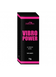 Жидкий вибратор Vibro Power со вкусом тутти-фрутти - 15 гр. - HotFlowers - купить с доставкой в Севастополе