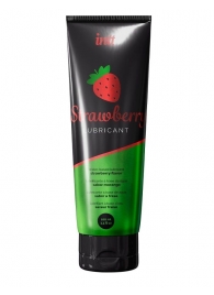 Смазка на водной основе с ароматом клубники Strawberry Lubricant - 100 мл. - INTT - купить с доставкой в Севастополе