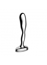 Стальной стимулятор простаты Stainless Steel Prostate Plug - 11,5 см. - b-Vibe - в Севастополе купить с доставкой