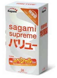 Ультратонкие презервативы Sagami Xtreme SUPERTHIN - 24 шт. - Sagami - купить с доставкой в Севастополе