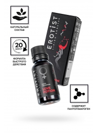 Возбуждающие капли для женщин Erotist Love Potion - 20 мл. - Erotist Libido Booster - купить с доставкой в Севастополе