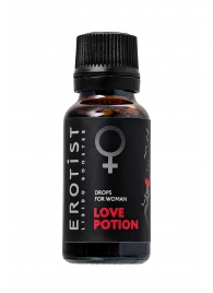 Возбуждающие капли для женщин Erotist Love Potion - 20 мл. - Erotist Libido Booster - купить с доставкой в Севастополе