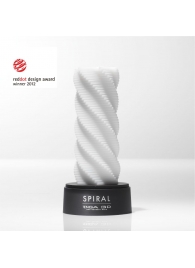 Белый 3D мастурбатор SPIRAL - Tenga - в Севастополе купить с доставкой