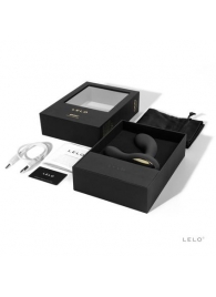 Чёрный перезаряжаемый стимулятор простаты Bruno Black - Lelo - в Севастополе купить с доставкой