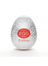 Мастурбатор-яйцо Keith Haring EGG PARTY - Tenga - в Севастополе купить с доставкой