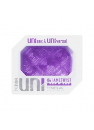 Фиолетовый мастурбатор-стимулятор Tenga Uni Amethyst - Tenga - в Севастополе купить с доставкой