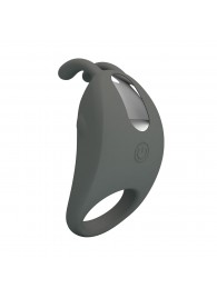 Серое эрекционное кольцо с вибрацией Master Ring - Baile - в Севастополе купить с доставкой